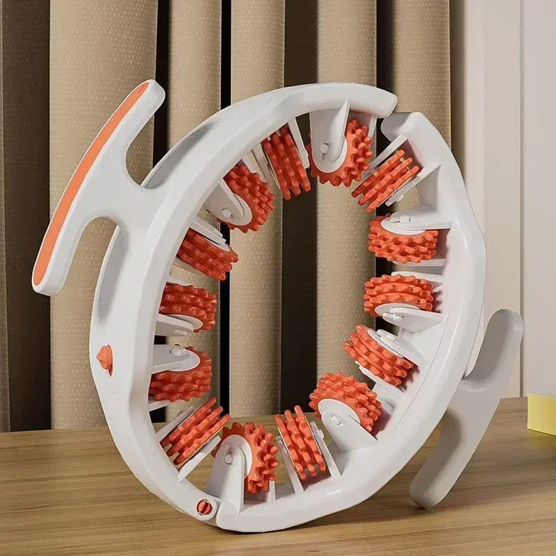 Ergonomic Body Massager | 14-Wheel Therapeutic Roller Design