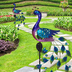 Peacock Pathway Solar Garden Light