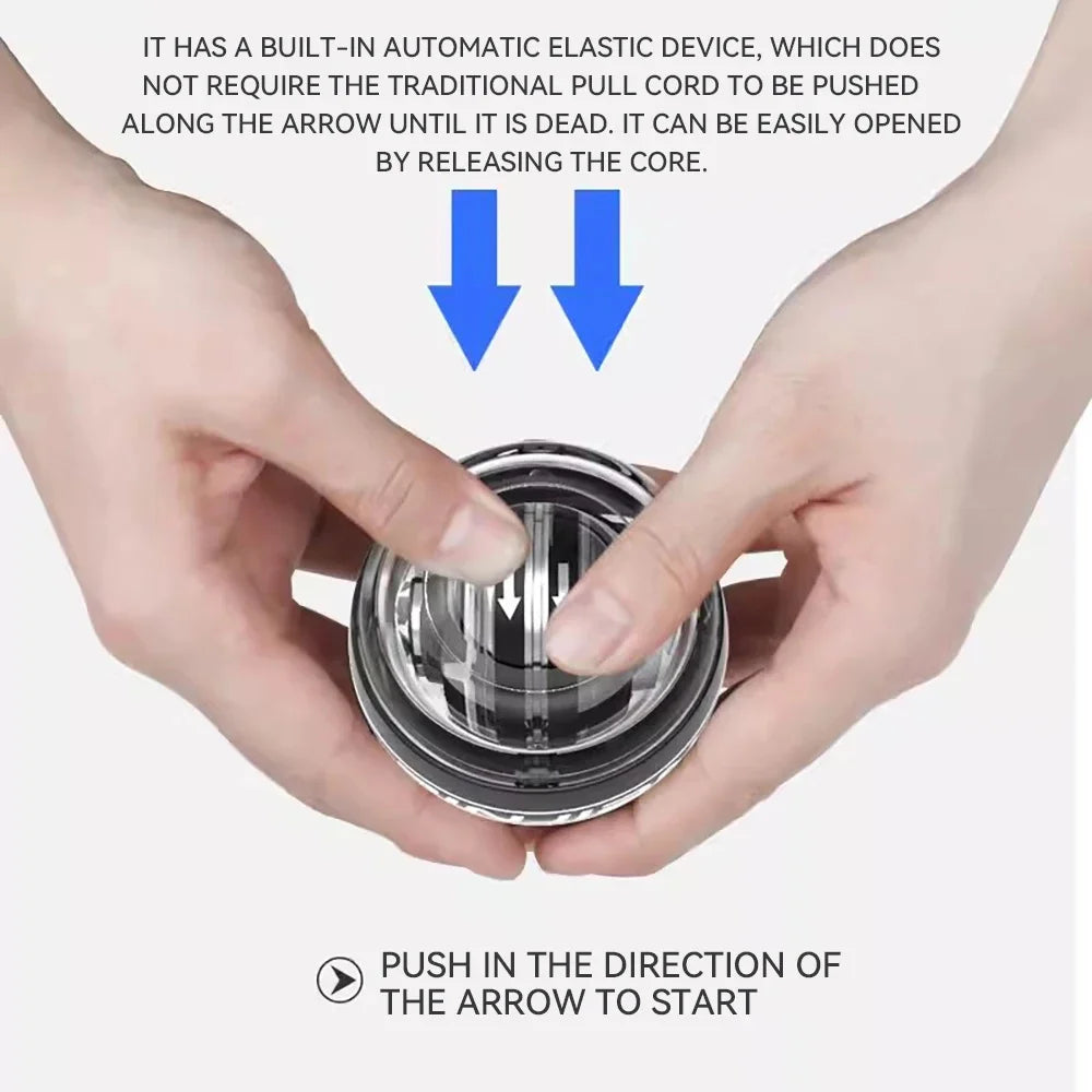LED Gyroscopic Wrist Trainer | Motion-Activated Light Display