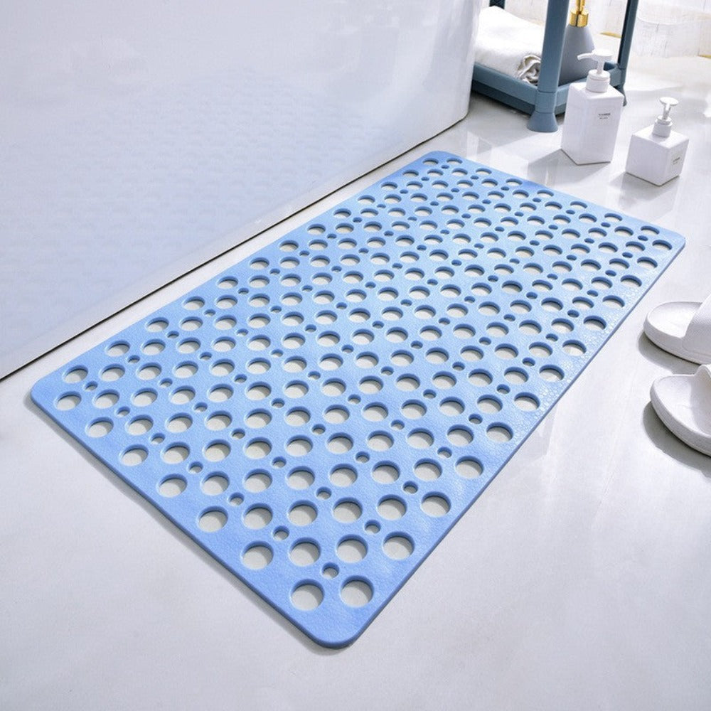 Non-Slip Shower Mat | PVC Drainage Design With Suction Cups