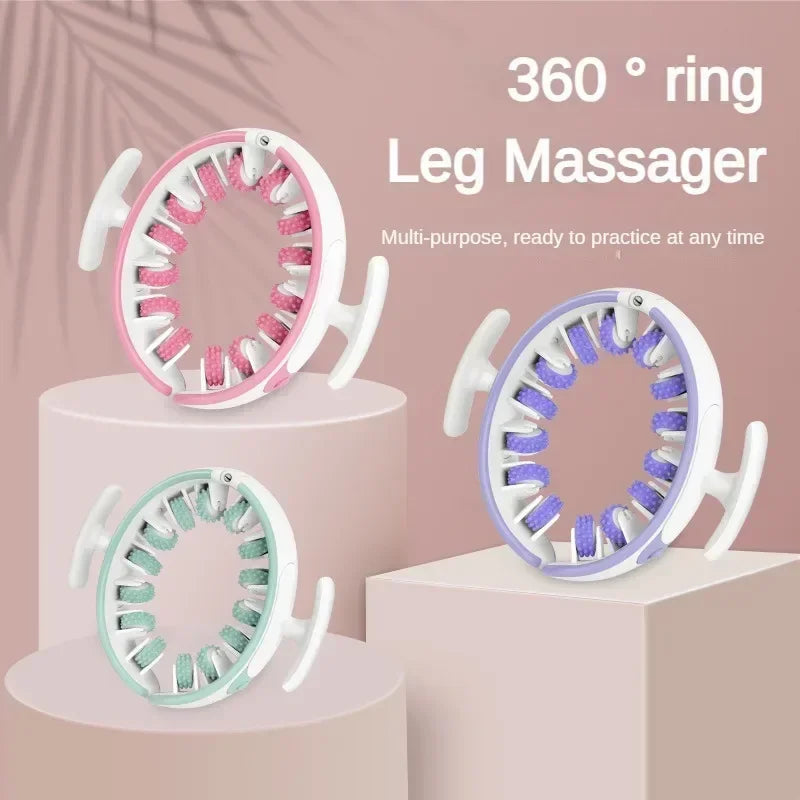 Ergonomic Body Massager | 14-Wheel Therapeutic Roller Design