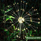 2 Pack Solar Firework Garden Lights