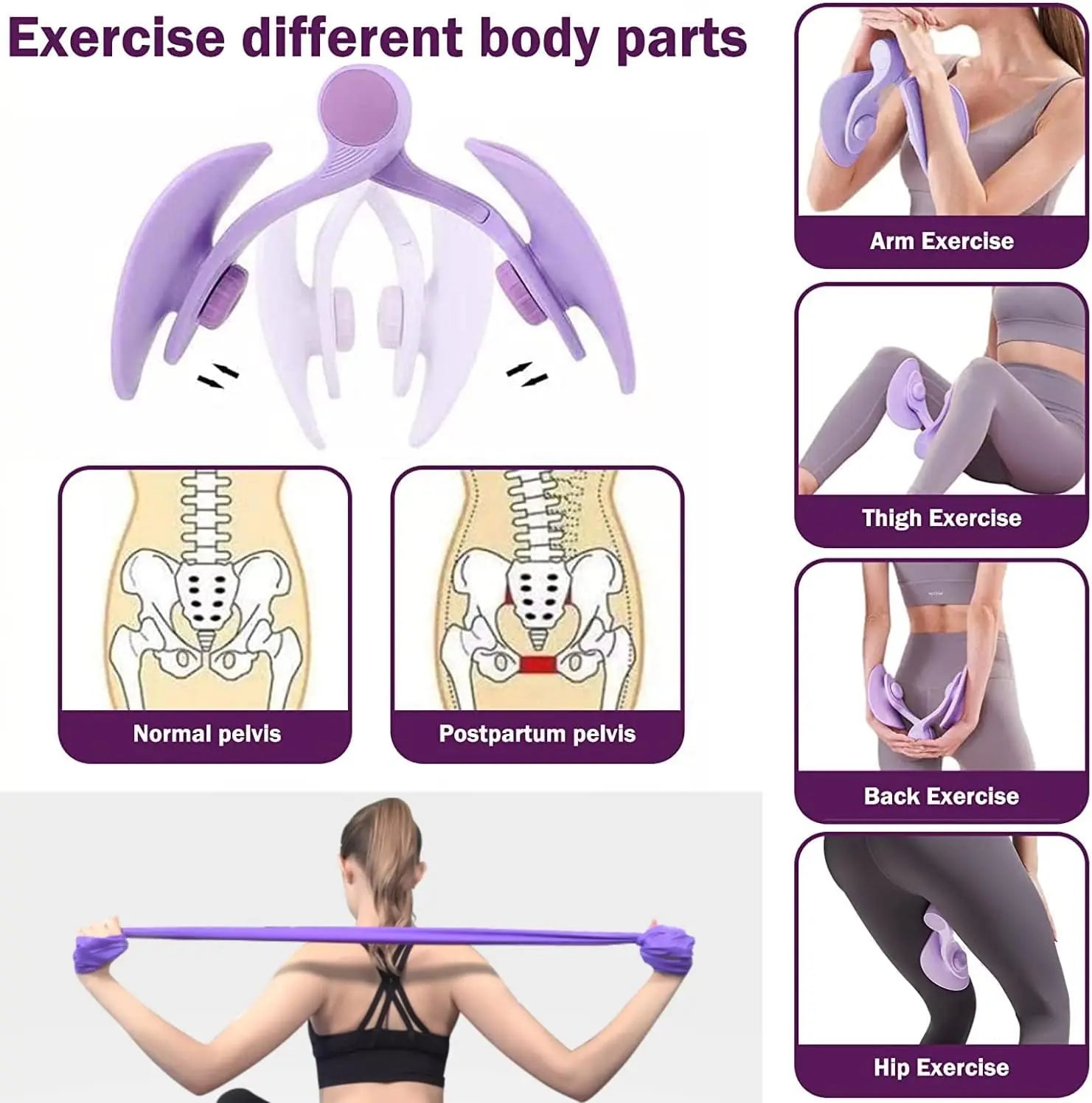 Pelvic Floor Exercise Trainer | 360° Adjustable Resistance System