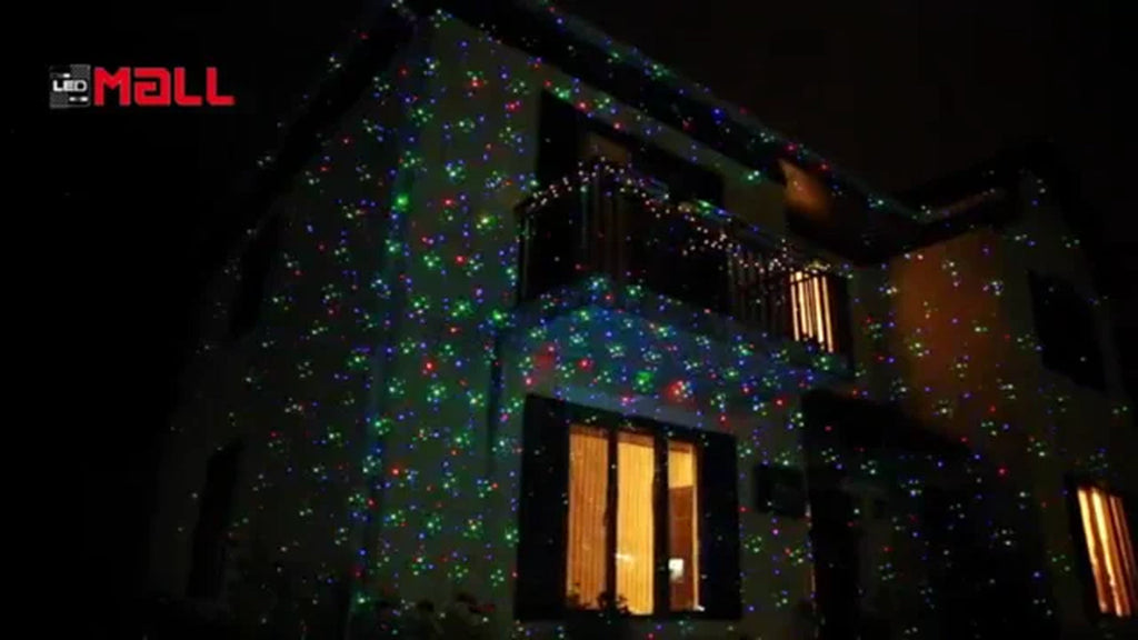 Moving Firefly Garden Laser Multi-Color LED