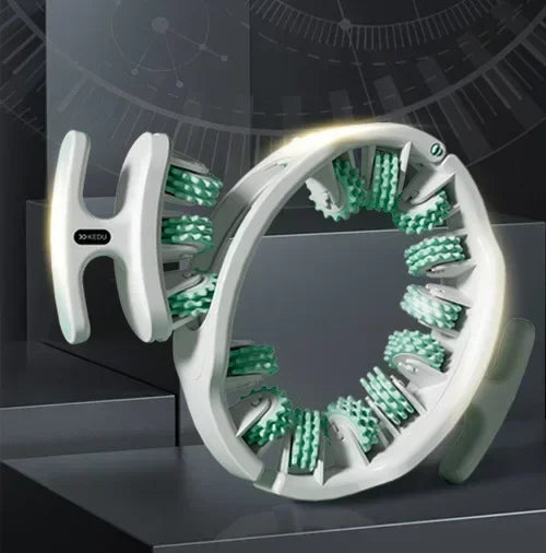 Ergonomic Body Massager | 14-Wheel Therapeutic Roller Design