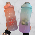 Motivational water bottle | 2L Environmentally friendly