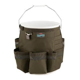Bucket gardening tool storage bag