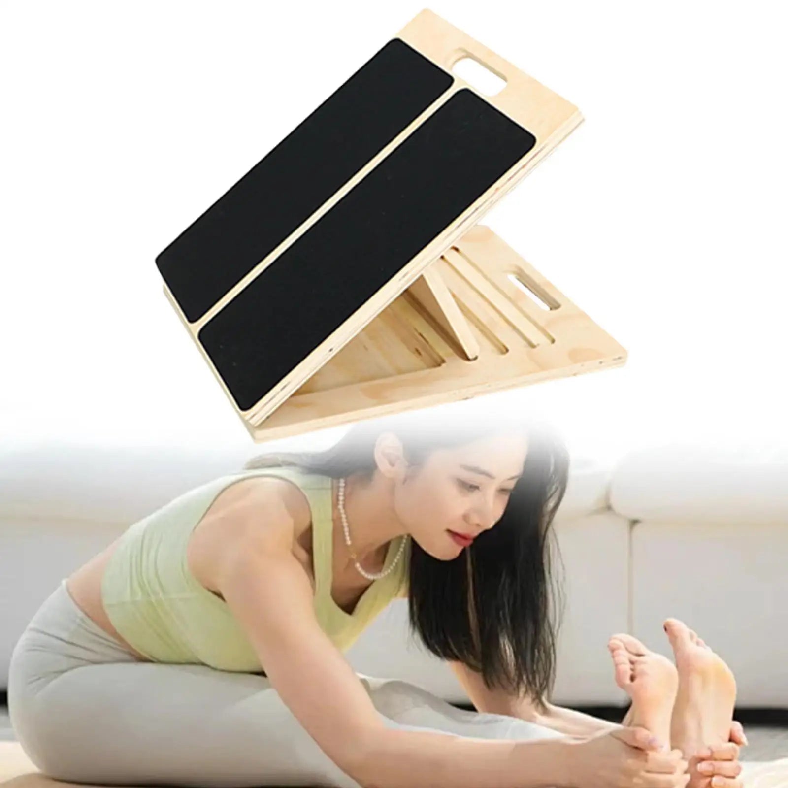 Adjustable Slant Board | Professional Wooden Calf Stretcher