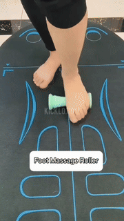 Ergonomic Foot Massage Roller | Plantar Fascia Relief Design