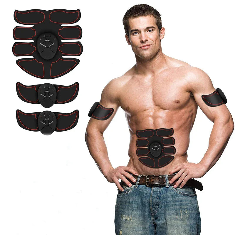 Smart EMS Muscle Trainer | USB Rechargeable Fitness Device