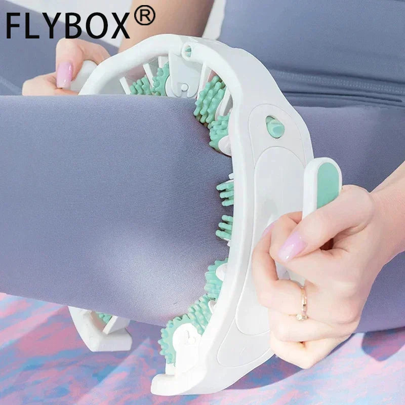Ergonomic Body Massager | 14-Wheel Therapeutic Roller Design