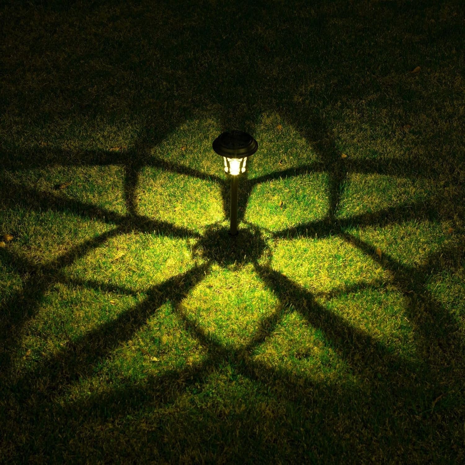 Metal Bright White LED Solar light