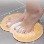 Silicone Bath Scrubber | Dual-Purpose Massage & Exfoliation Mat