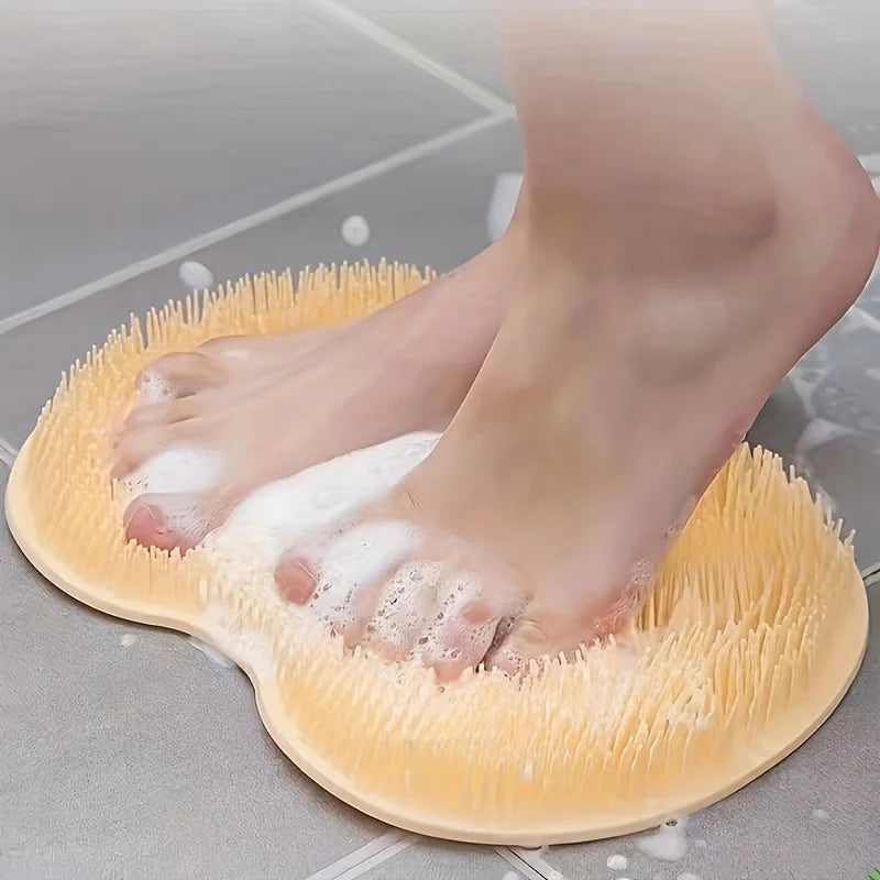 Silicone Bath Scrubber | Dual-Purpose Massage & Exfoliation Mat