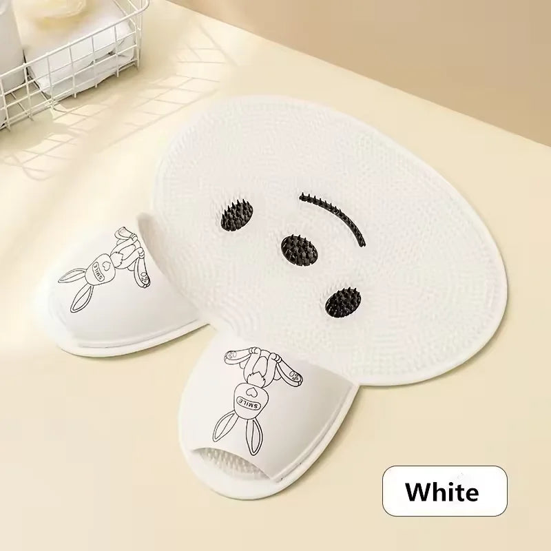 Shower Foot Scrubber Mat | Non-Slip Massage Cleaner