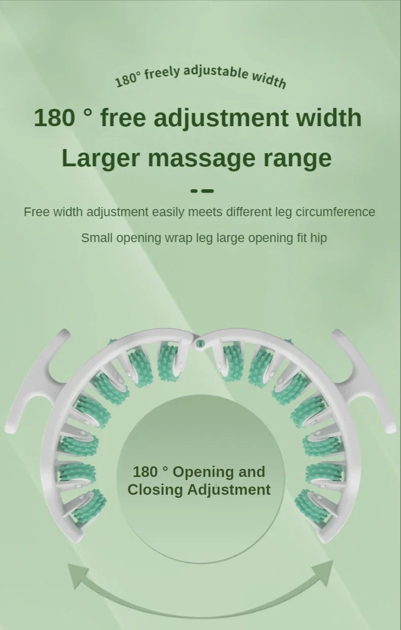 Ergonomic Body Massager | 14-Wheel Therapeutic Roller Design