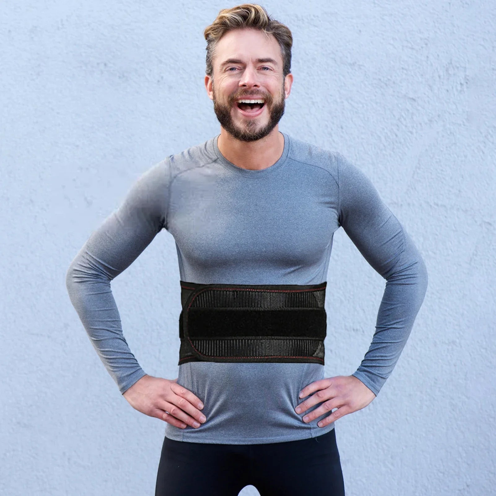 Ergonomic Back Brace | Dual Pulley Lumbar Support System