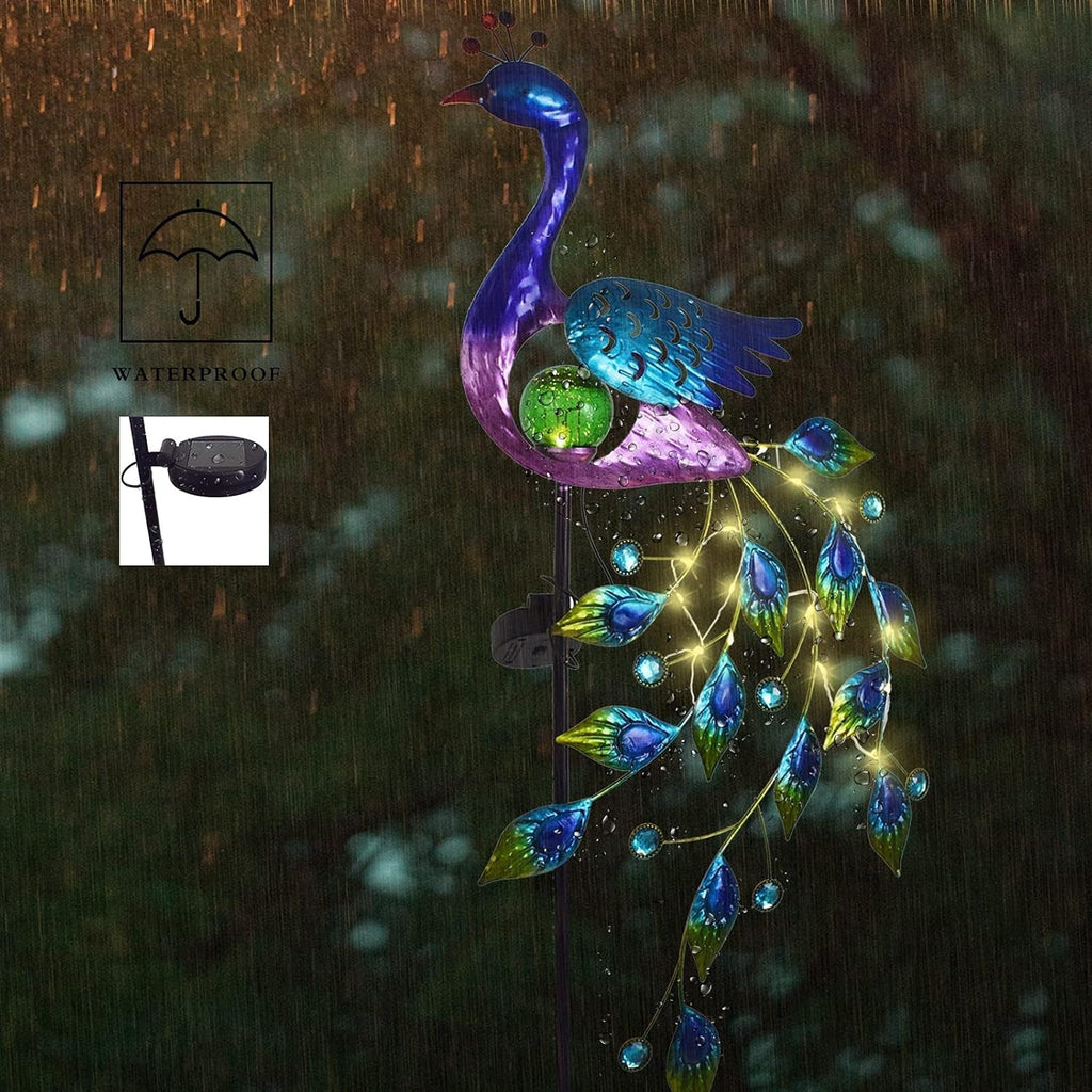 Peacock Pathway Solar Garden Light