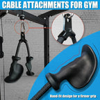 Professional Triceps Rope | Ergonomic 120cm Cable Attachment
