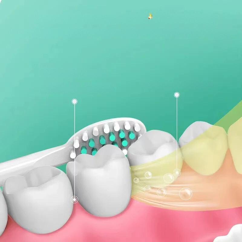 Sonic Electric Toothbrush | Ultrasonic Technology With 4 Brush Heads