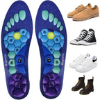 Magnetic Acupressure Insoles | Therapeutic Foot Support With Hexagonal Design