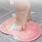 Silicone Bath Scrubber | Dual-Purpose Massage & Exfoliation Mat