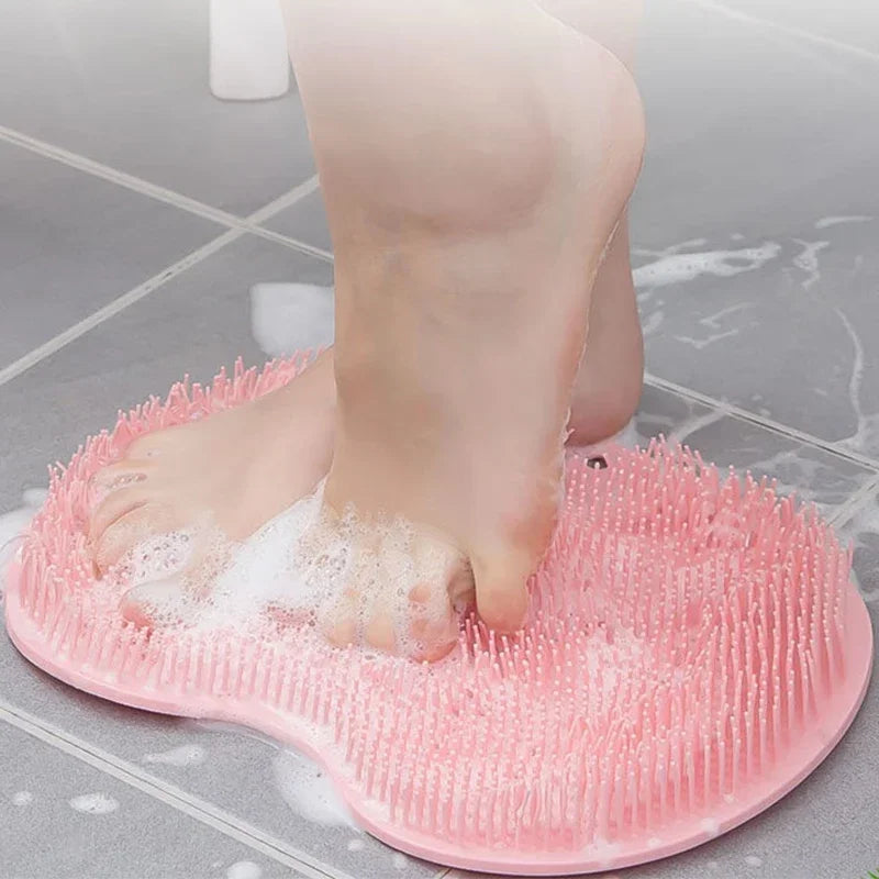 Silicone Bath Scrubber | Dual-Purpose Massage & Exfoliation Mat