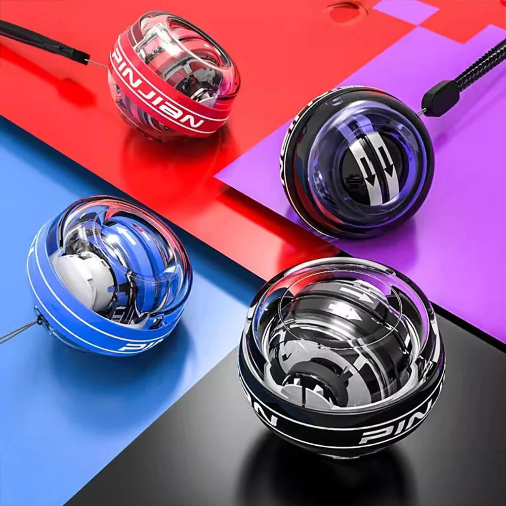 LED Gyroscopic Wrist Trainer | Motion-Activated Light Display