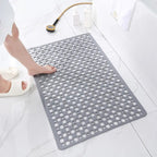 Non-Slip Shower Mat | PVC Drainage Design With Suction Cups
