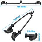 Professional Triceps Rope | Ergonomic 120cm Cable Attachment
