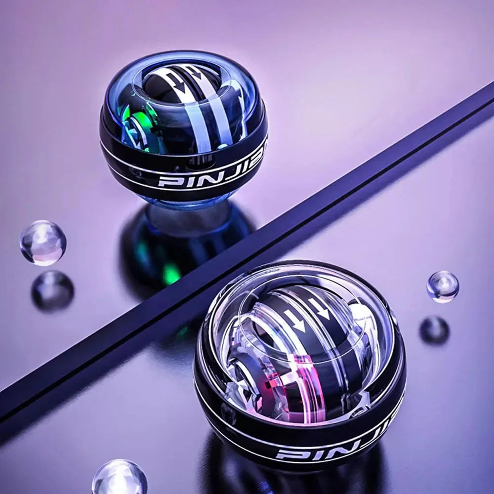 LED Gyroscopic Wrist Trainer | Motion-Activated Light Display