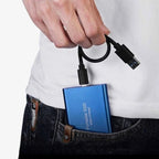 DataSafe - External SSD Storage Aluminum - Super fast hard disk drive - 32TB/16TB/8TB/4TB/2TB