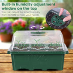 10 Packs Seed Starter Tray Seed Starter Kit