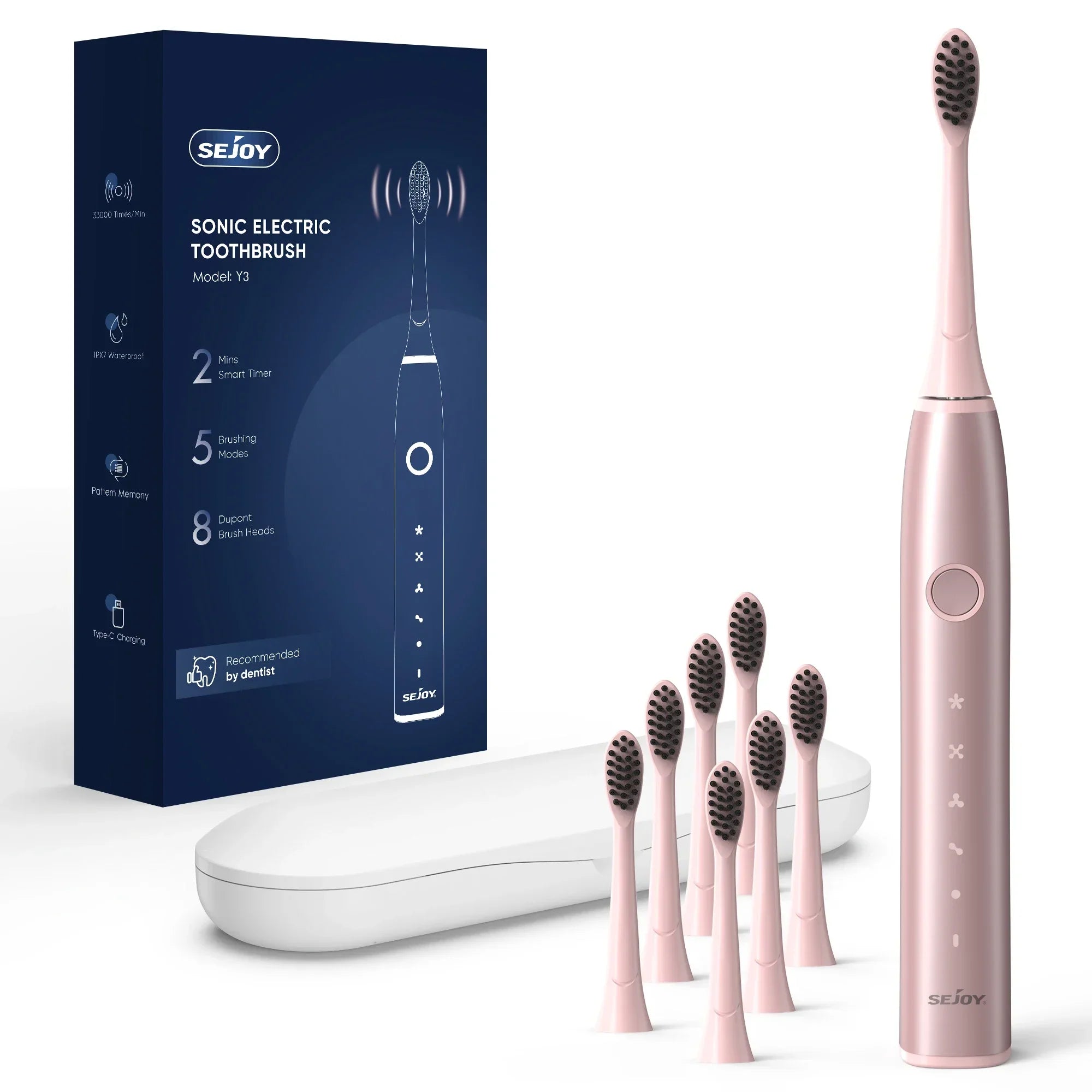 Sonic Electric Toothbrush | 5 Modes with Smart Timer