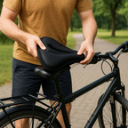 Gel bike cushion cover