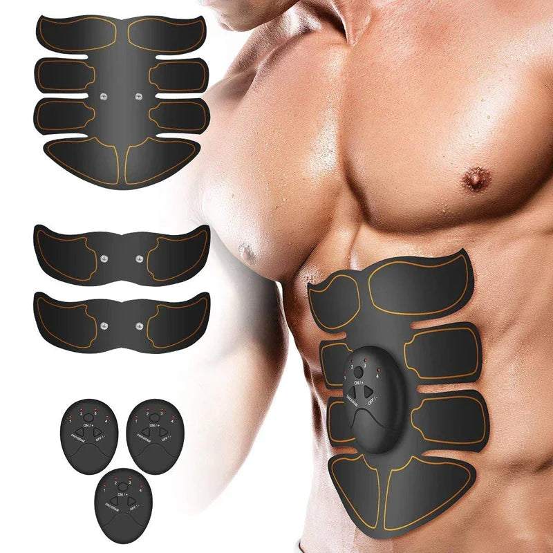 Smart EMS Muscle Trainer | USB Rechargeable Fitness Device
