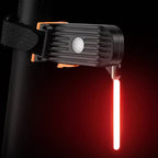 Rechargeable bicycle rear light
