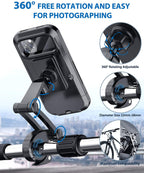 Waterproof phone holder