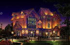 Moving Firefly Garden Laser Multi-Color LED