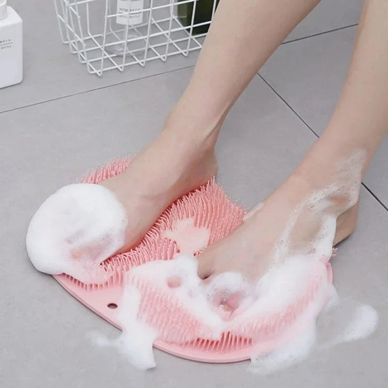 Silicone Bath Scrubber | Dual-Purpose Massage & Exfoliation Mat