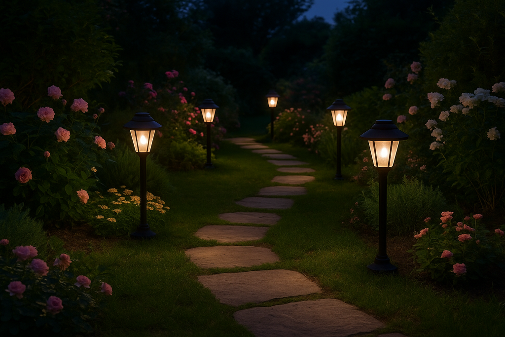 Garden Solar Lights for Outdoor Pathway