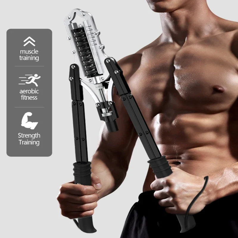 Adjustable Arm Strength Trainer | Hydraulic Resistance System