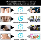 Smart EMS Muscle Trainer | USB Rechargeable Fitness Device