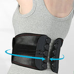 Ergonomic Back Brace | Dual Pulley Lumbar Support System