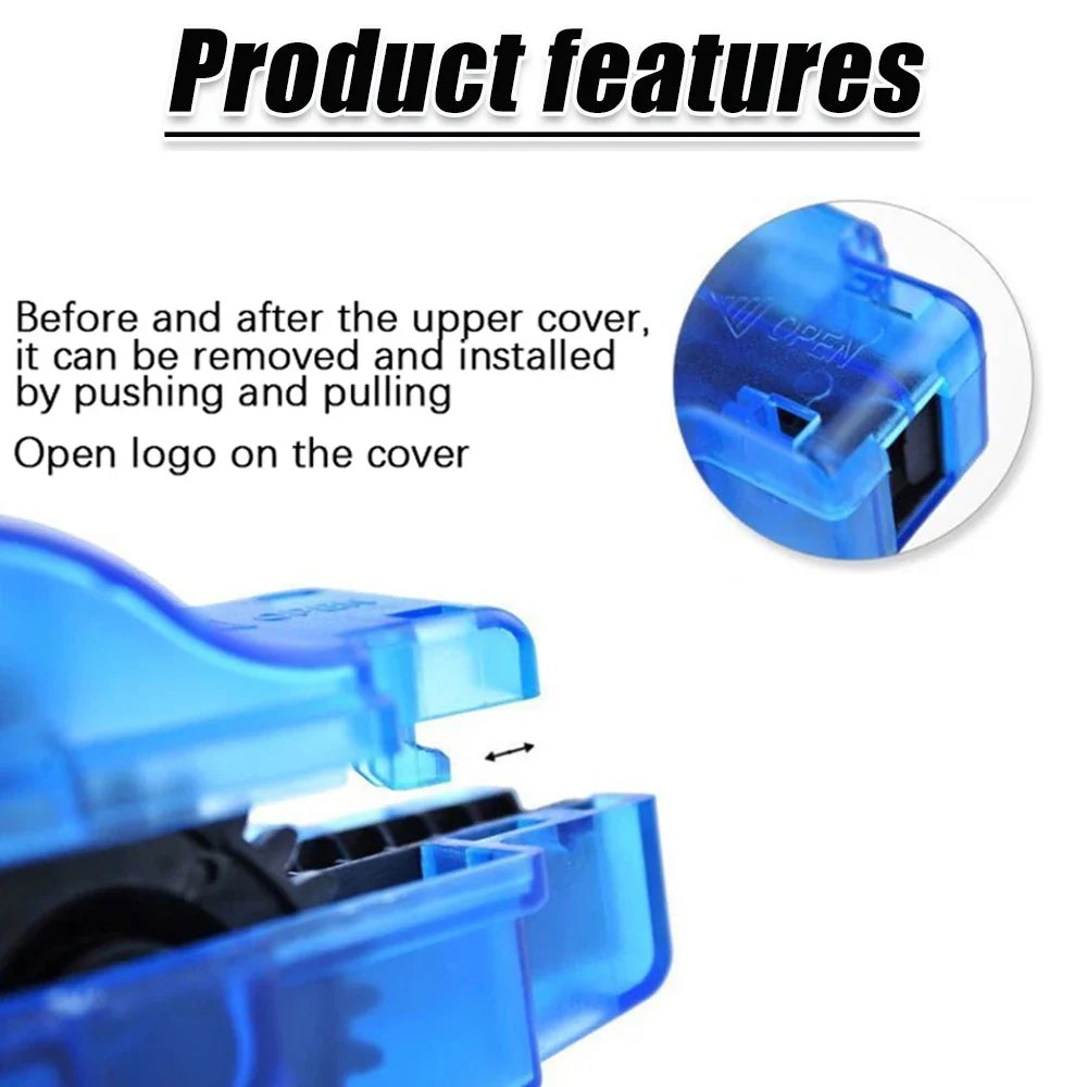 Bicycle Chain Cleaner | Professional 3D Brush System