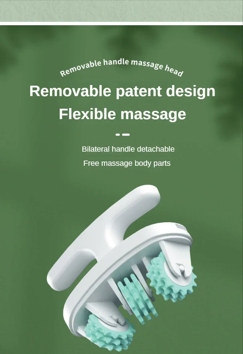 Ergonomic Body Massager | 14-Wheel Therapeutic Roller Design