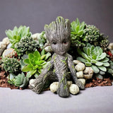 Miniature Fairy Garden Sitting Groot Figurine