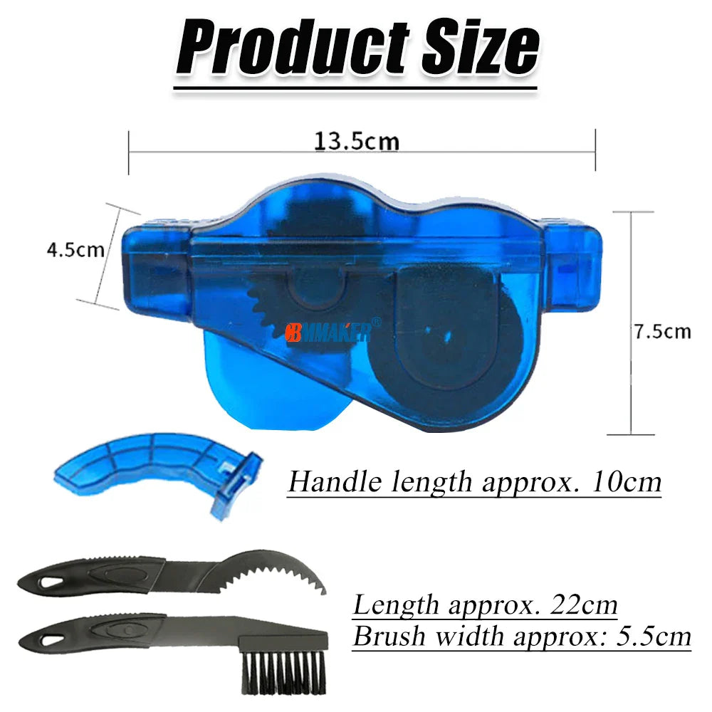 Bicycle Chain Cleaner | Professional 3D Brush System