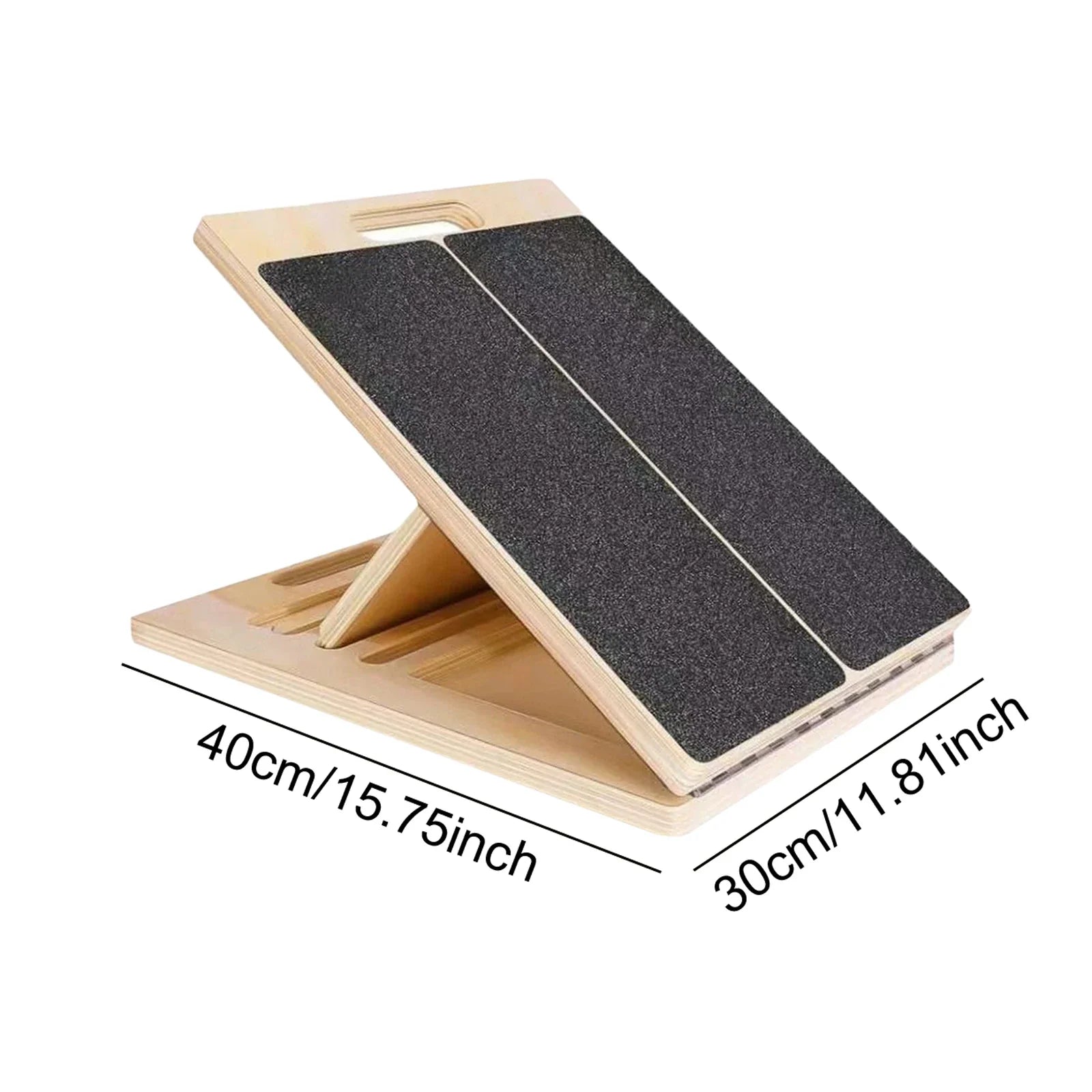 Adjustable Slant Board | Professional Wooden Calf Stretcher