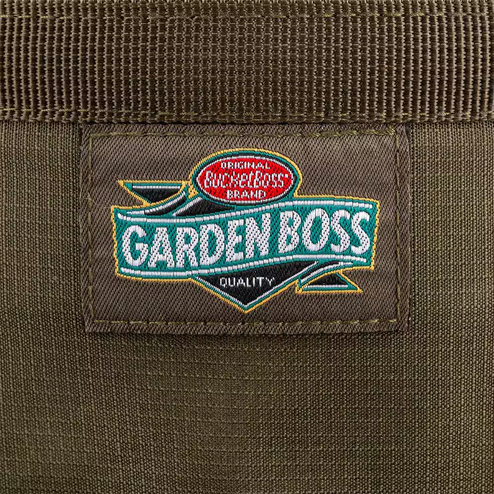 Bucket gardening tool storage bag